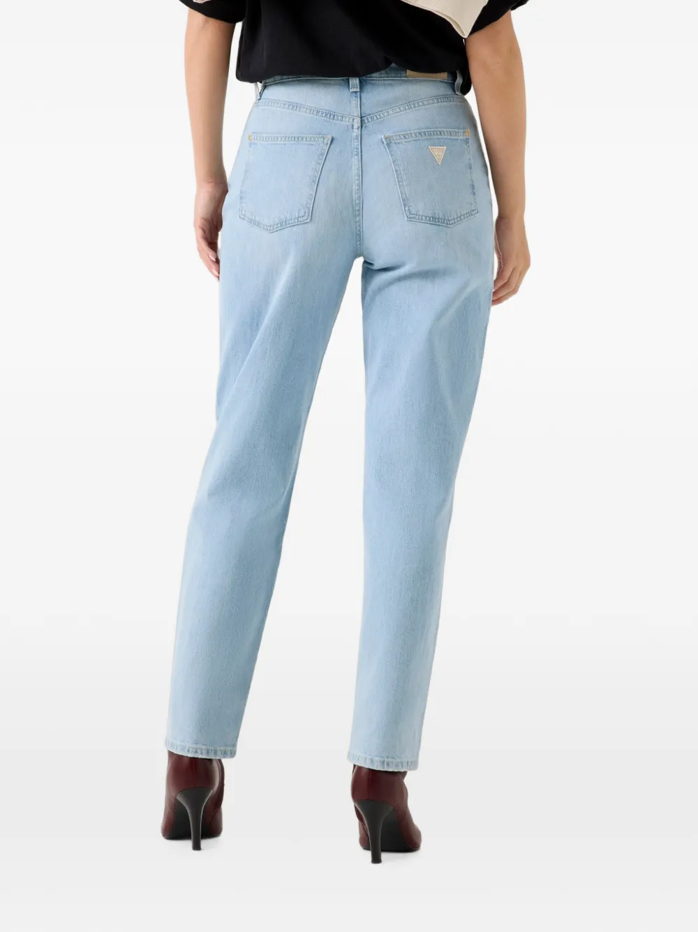GUESS USA Jeans met mom-fit Blauw