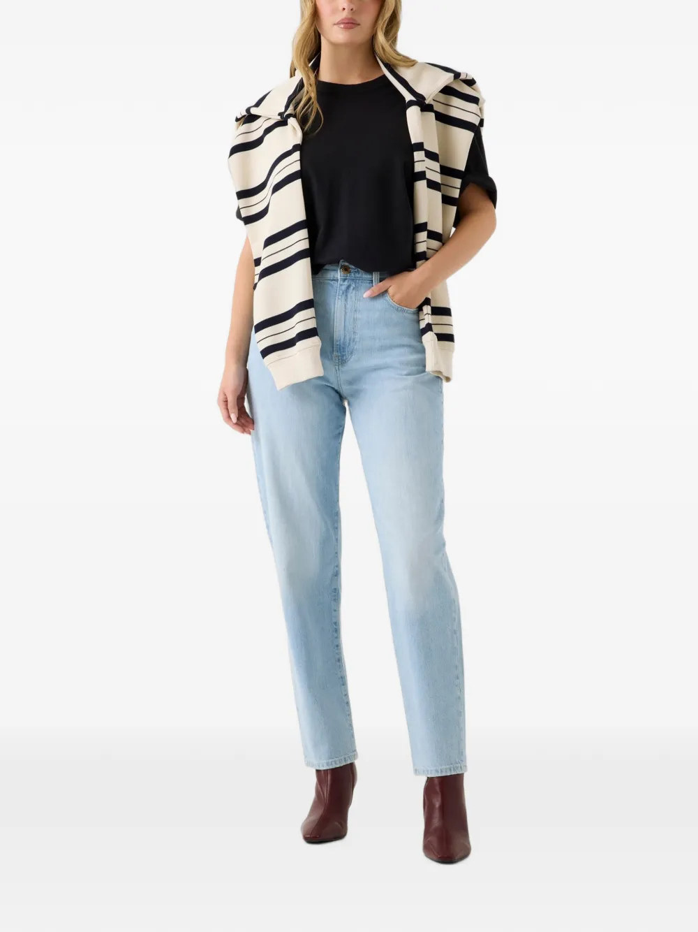 GUESS USA Jeans met mom-fit Blauw