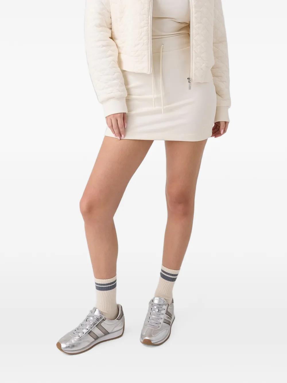 GUESS USA drawstring mini skirt