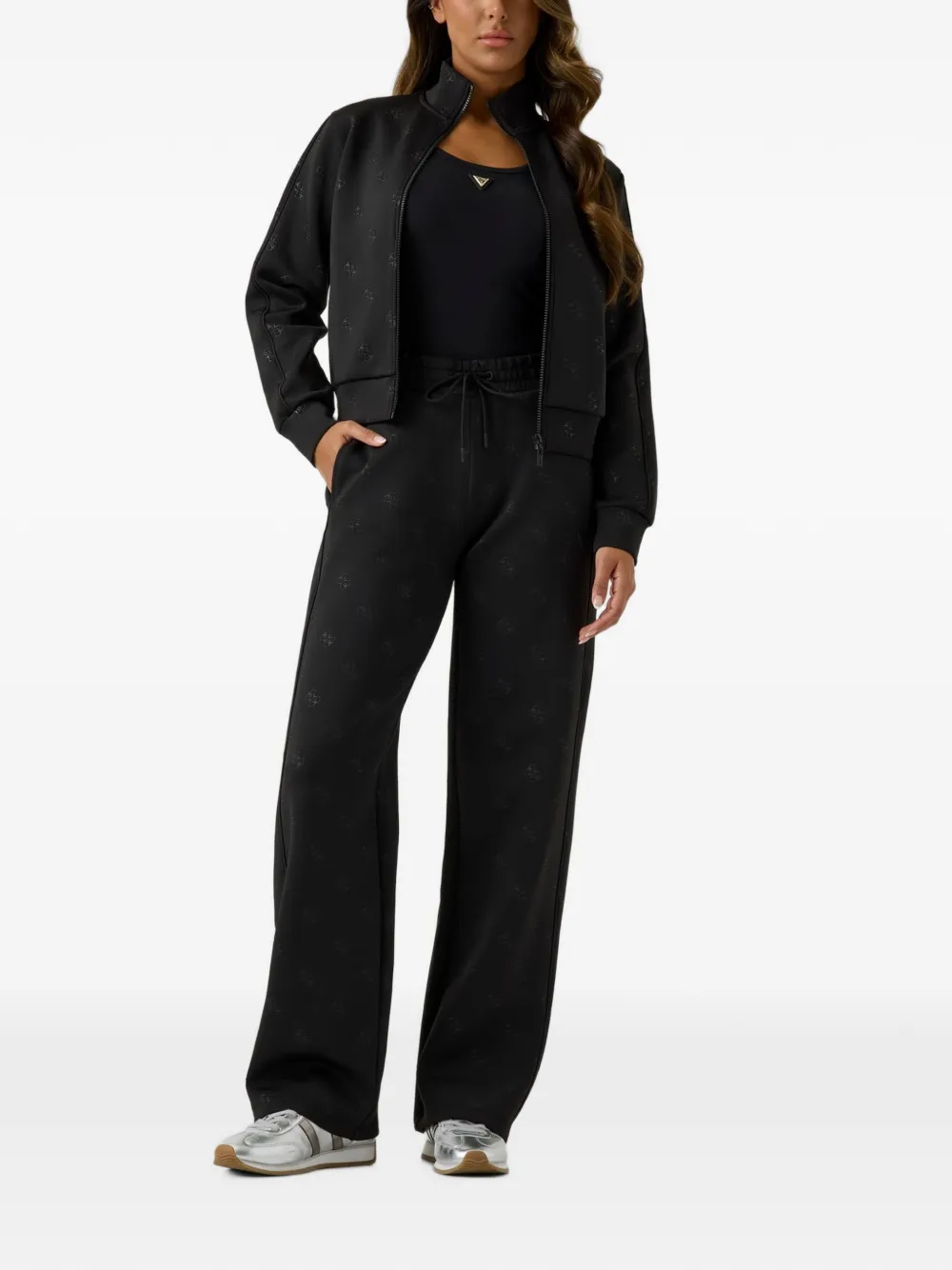 GUESS USA Jack met logoprint Zwart