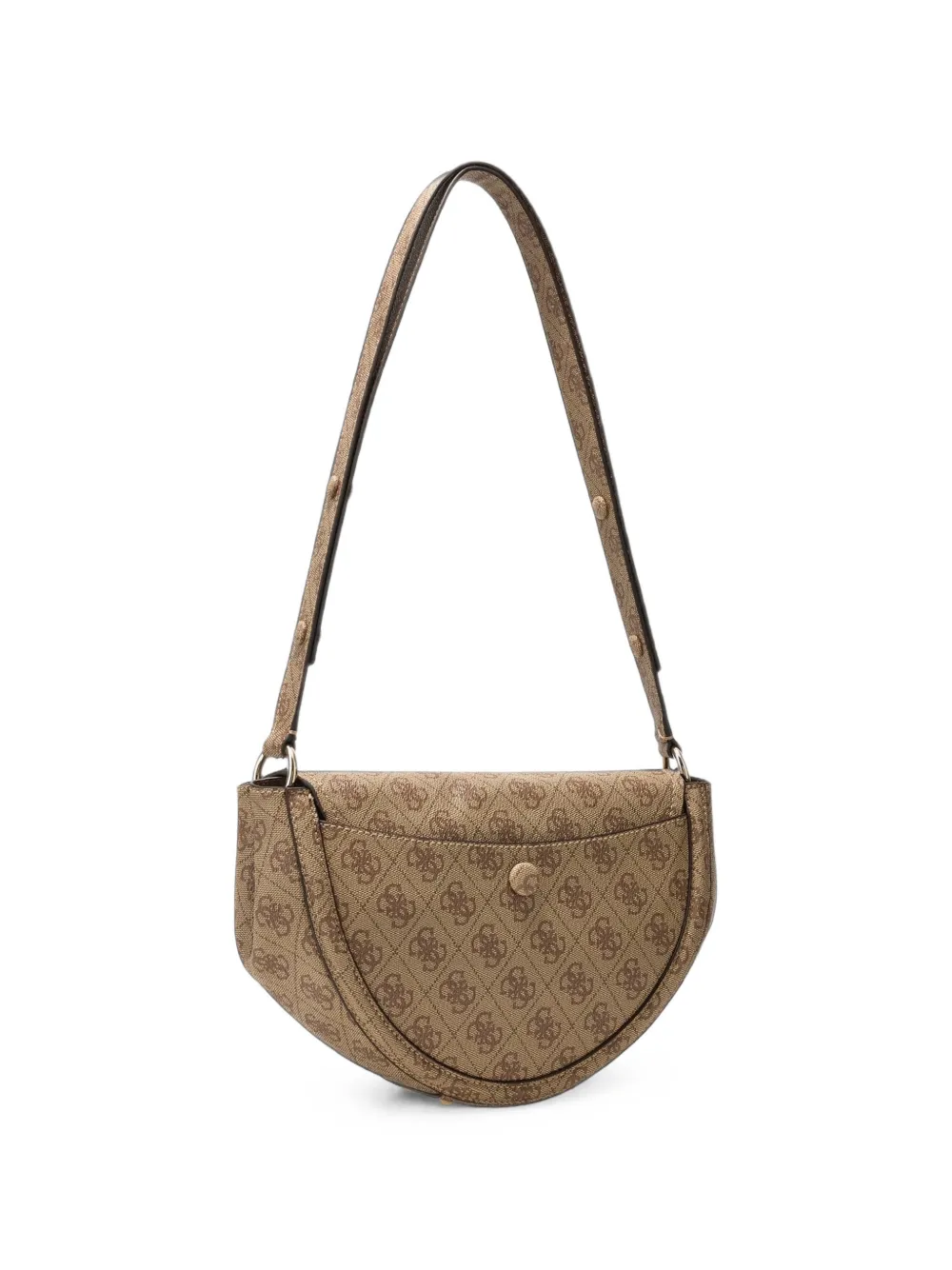 GUESS USA Coleen schoudertas met logoprint Beige