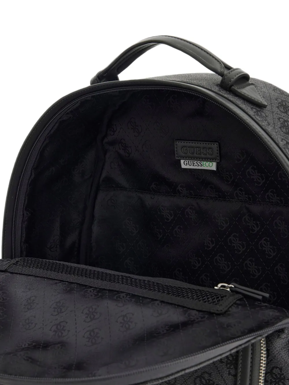 GUESS USA Milano rugzak met monogram Grijs