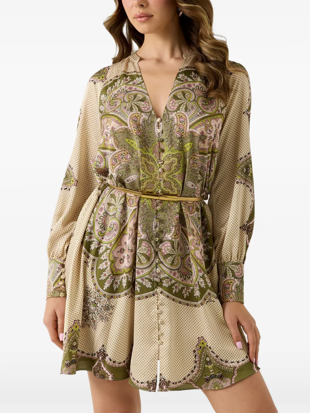 GUESS USA Marciano Kleid mit Gürtel - Nude