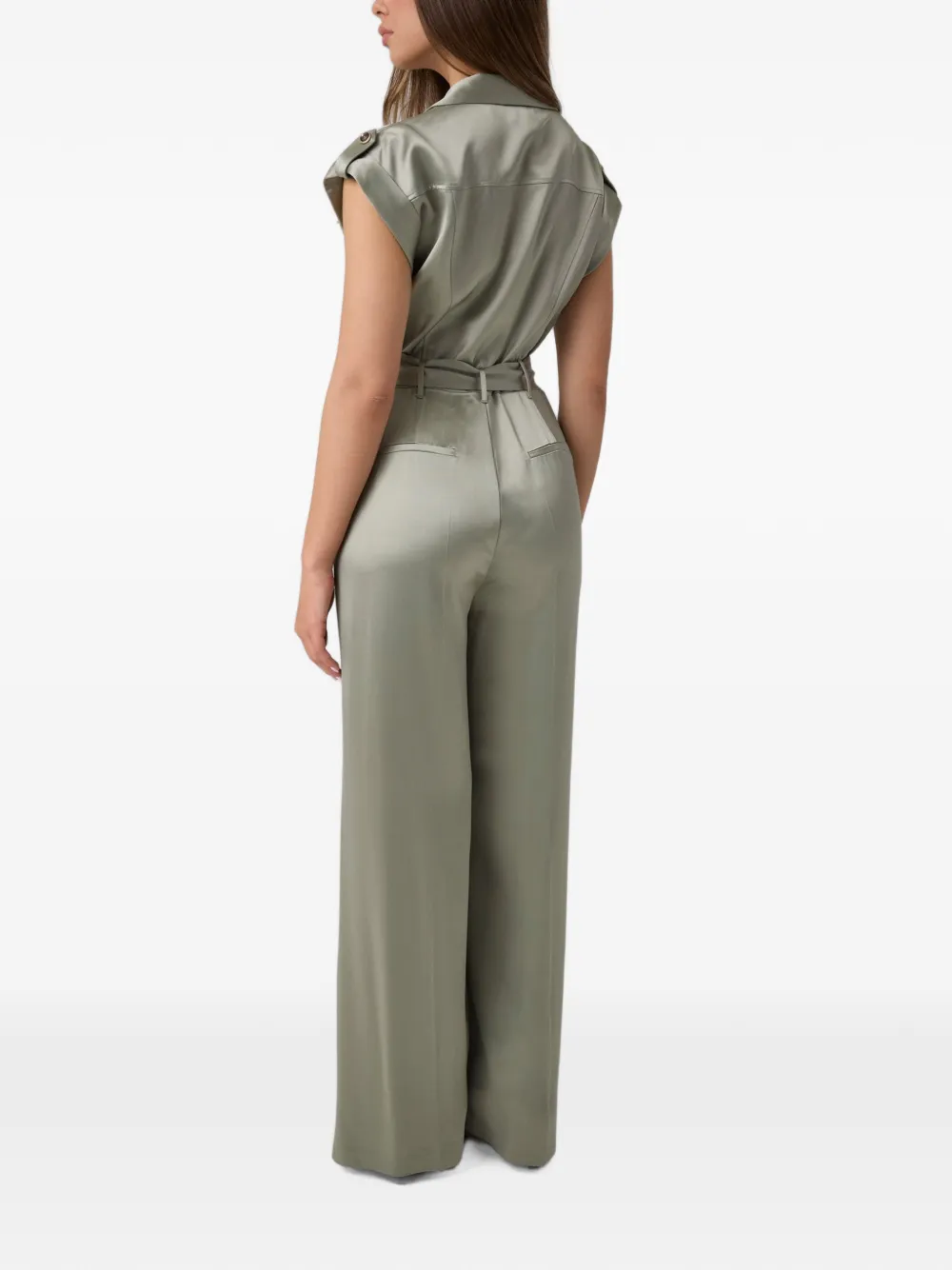 GUESS USA Jumpsuit met ceintuur Groen