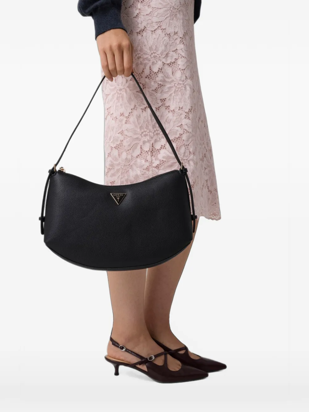 GUESS USA Melita shoulder bag Zwart