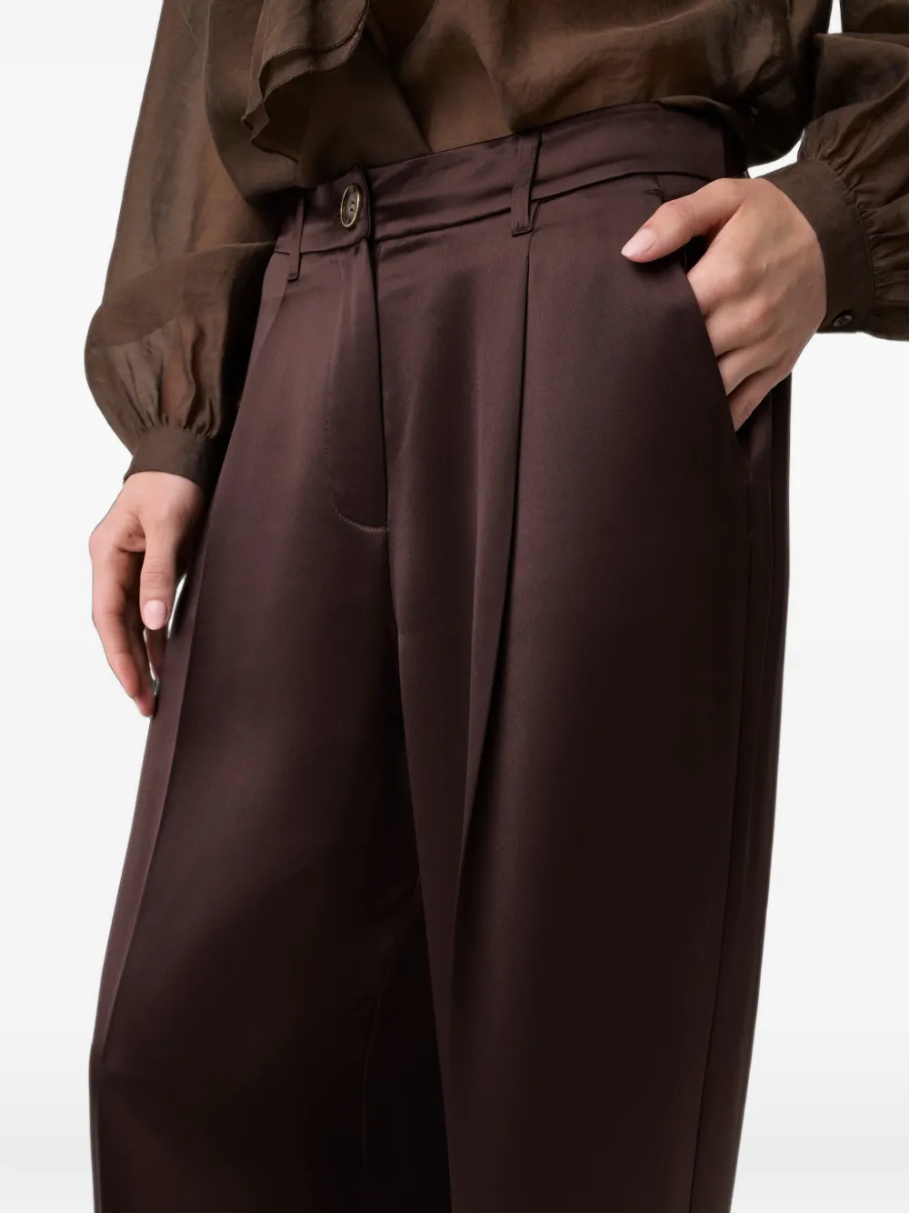 GUESS USA belt-loops trousers Bruin