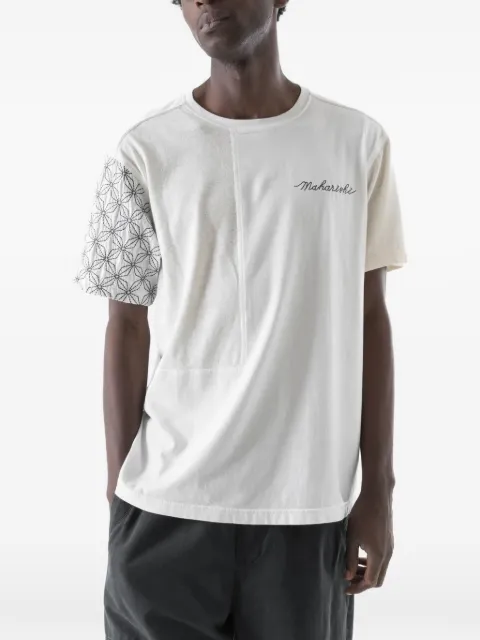 Maharishi Sashiko embroidered patchwork T-shirt