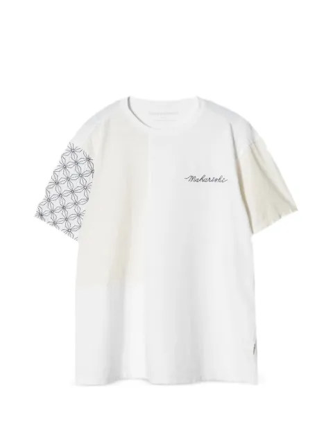 Maharishi Sashiko embroidered patchwork T-shirt