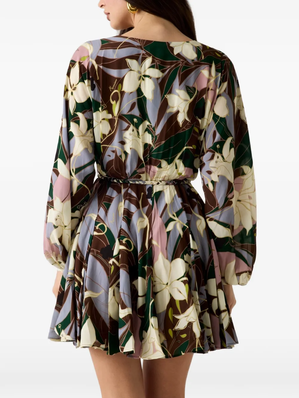 MARCIANO by GUESS Mini-jurk met bloemenprint Bruin