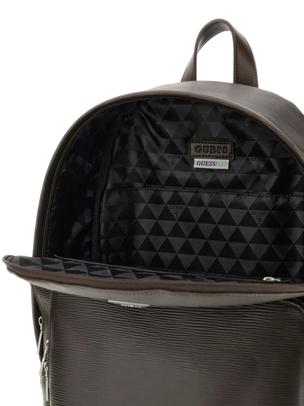 GUESS USA Milano rugzak met textuur Bruin