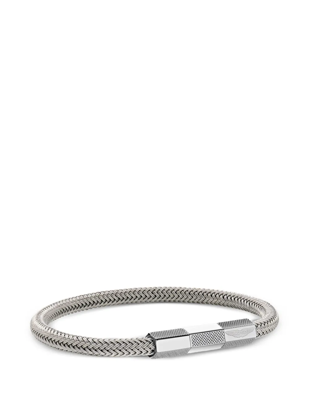 Aston Martin magnetic-clasp woven bracelet