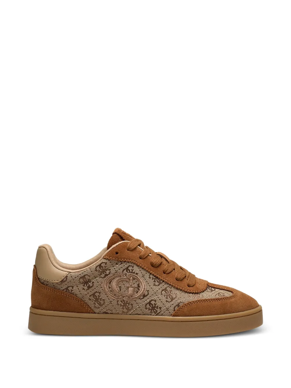 GUESS USA Jacek monogram-print panelled sneakers