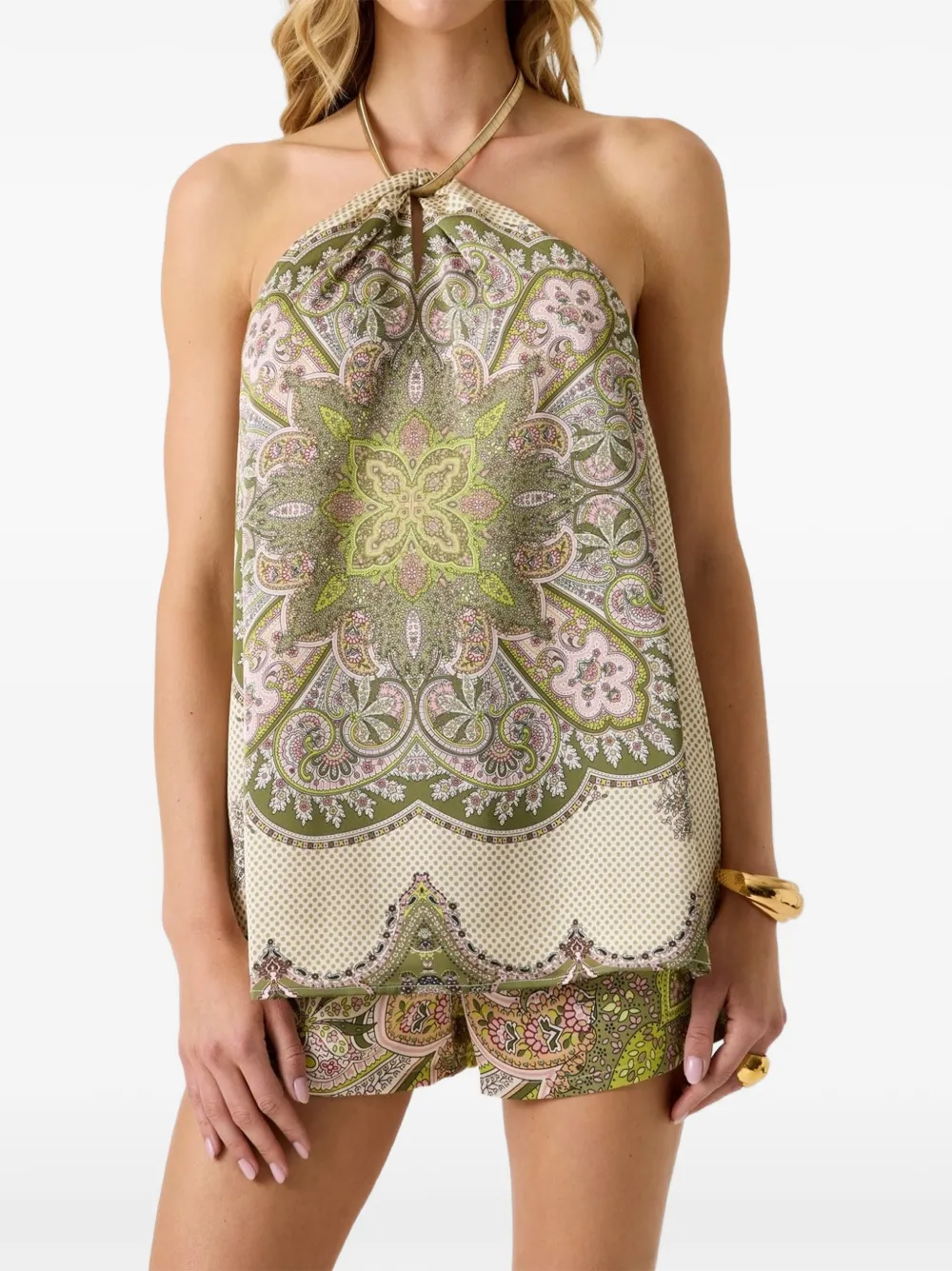 GUESS USA Marciano halterneck top
