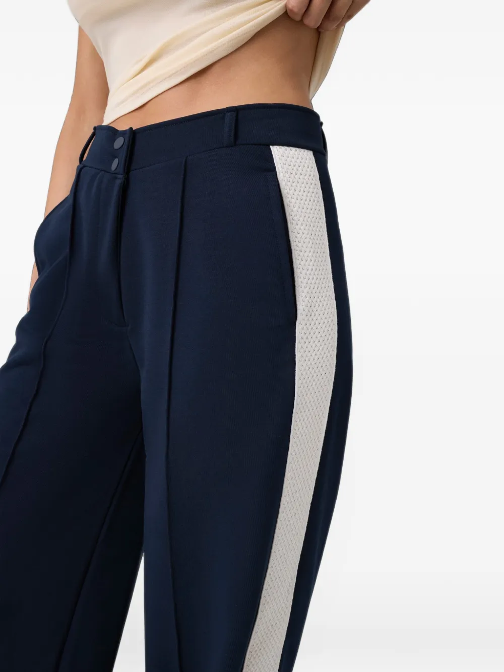 GUESS USA Trainingsbroek met zijstreep Blauw