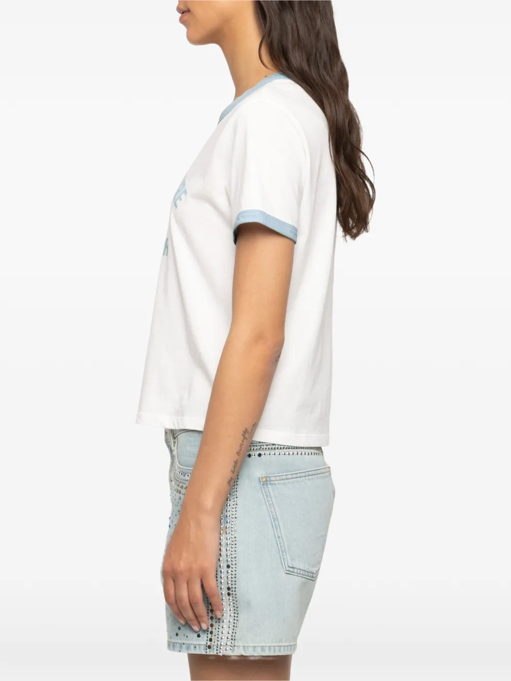 Zadig&Voltaire Woos St. Barth T-shirt Wit