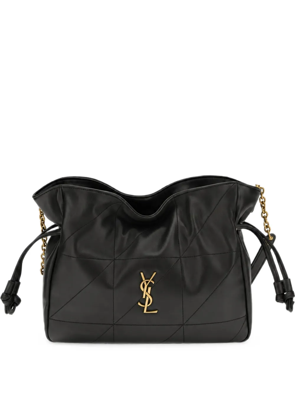 Saint Laurent Jamie quilted leather crossbody bag - Noir