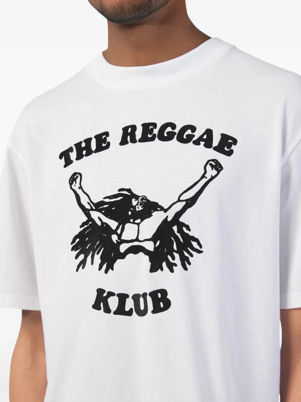Nicholas Daley Reggae Klub graphic-print T-shirt Wit