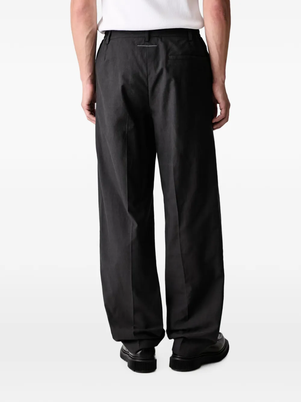 MM6 Maison Margiela Wollen pantalon Grijs