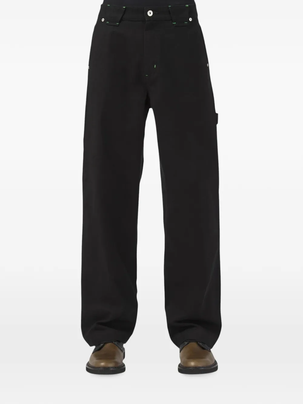 Nicholas Daley Carpenter straight-leg jeans - Nero