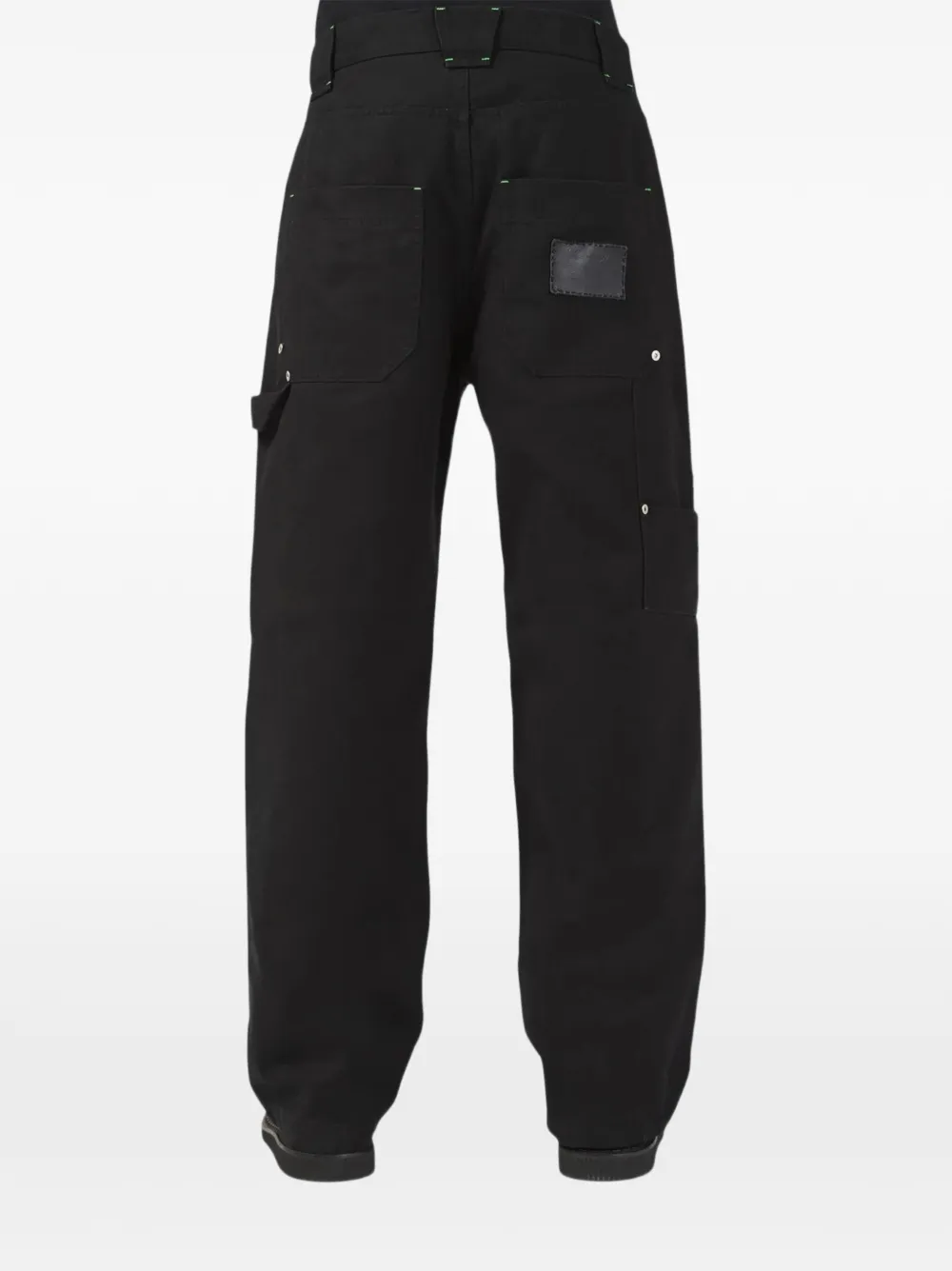 Nicholas Daley Carpenter straight-leg jeans Zwart