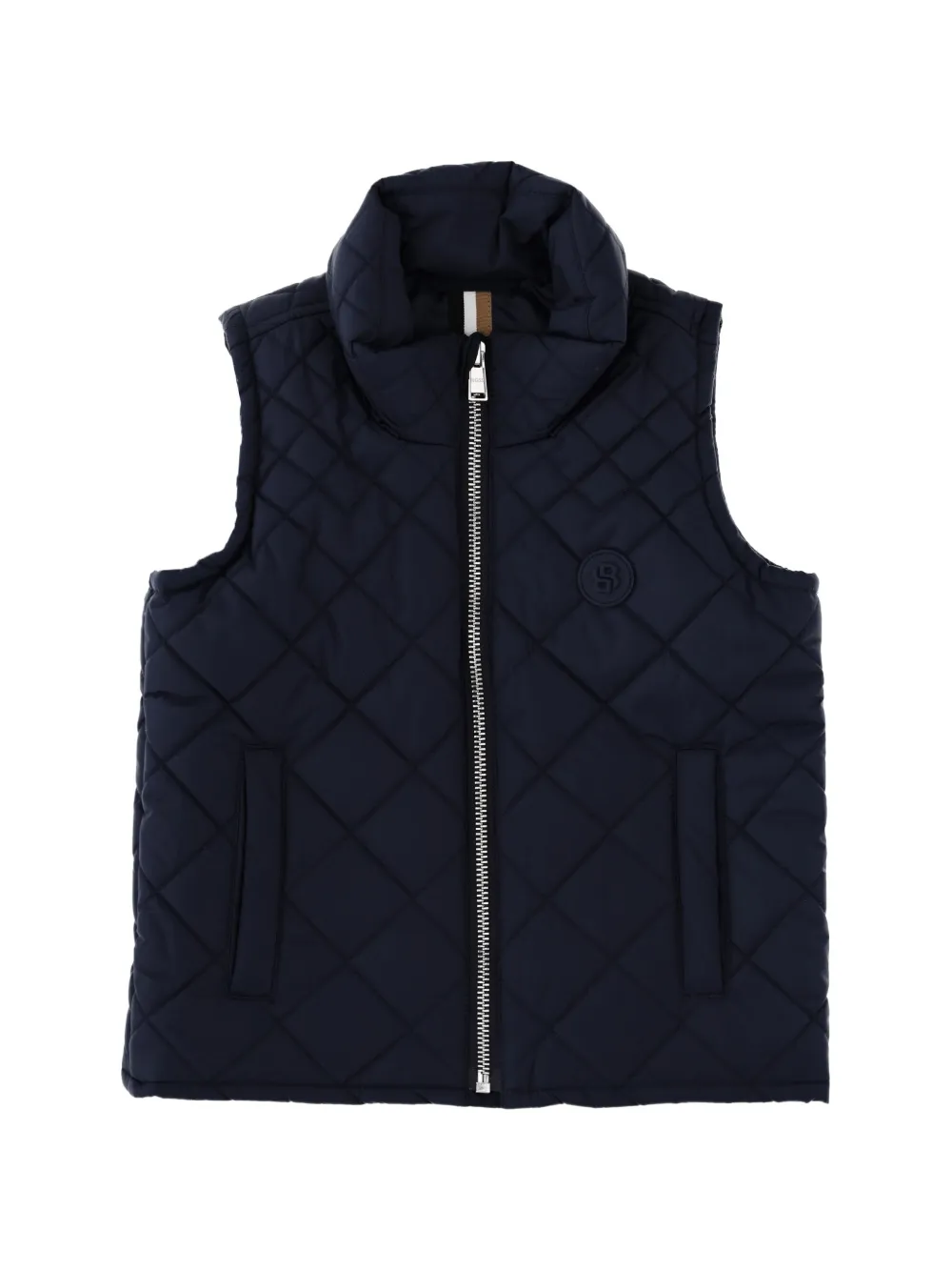 BOSS Kidswear quilted gilet - Bleu BOSS Kidswear quilted gilet - Bleu