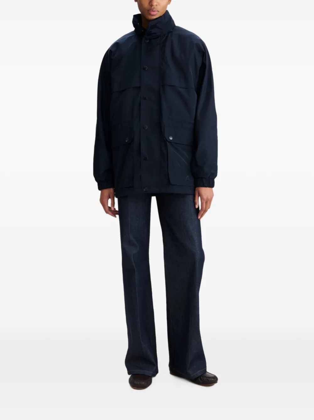 A.P.C. Straight jack Blauw