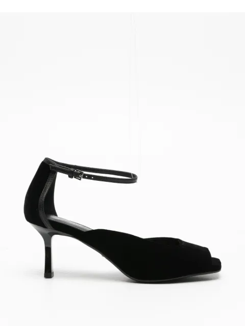 Lola Cruz Qelina ankle-strap peep-toe pumps