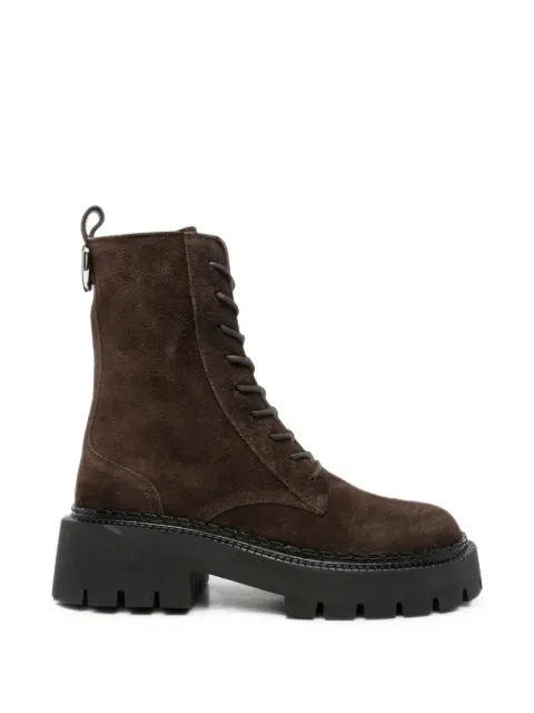 Vic Matie lace-up suede ankle boots
