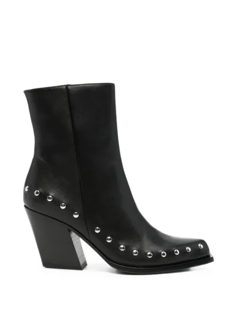 Vic Matie Tronc Xavier stud-embellished leather ankle boots