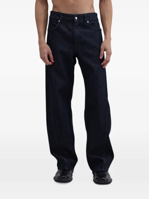 Eckhaus Latta Bend bowed-leg jeans