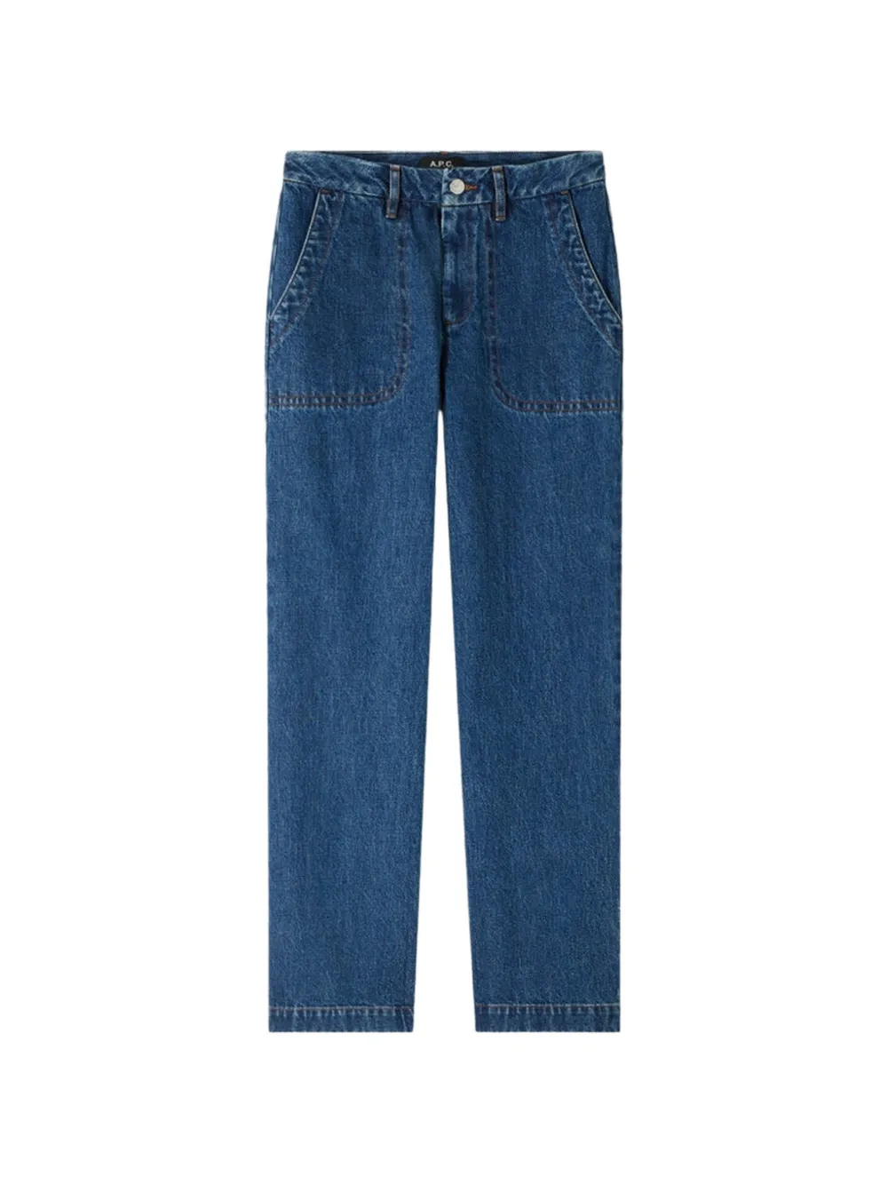 A.P.C. Jeans dritti Seaside - Blu