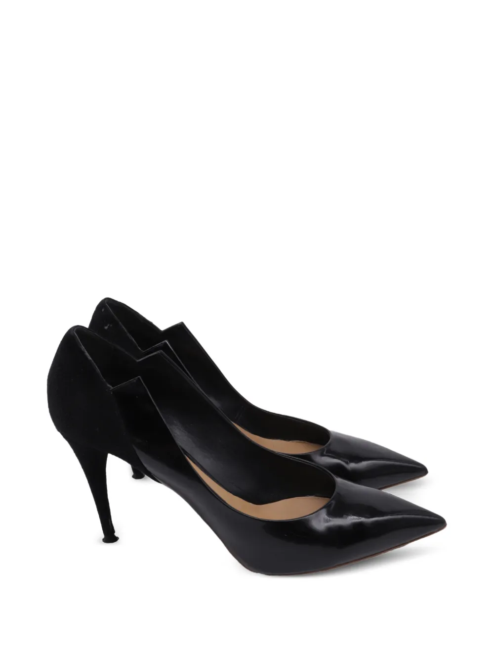 Chloé Vintage Pumps mit spitzer Kappe - Schwarz