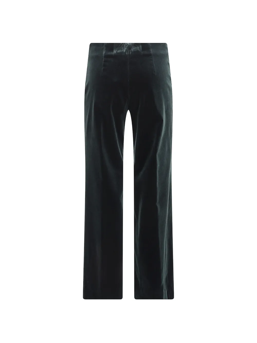 Antonelli Katoenen broek met fluweel-effect Groen