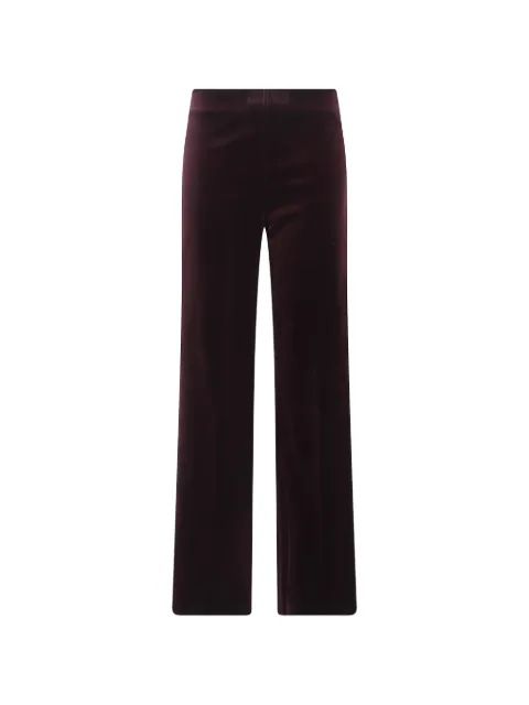 Antonelli velvet straight-leg trousers