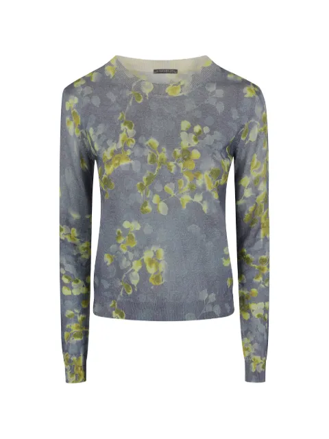 IN BED WITH YOU floral-print sweater
