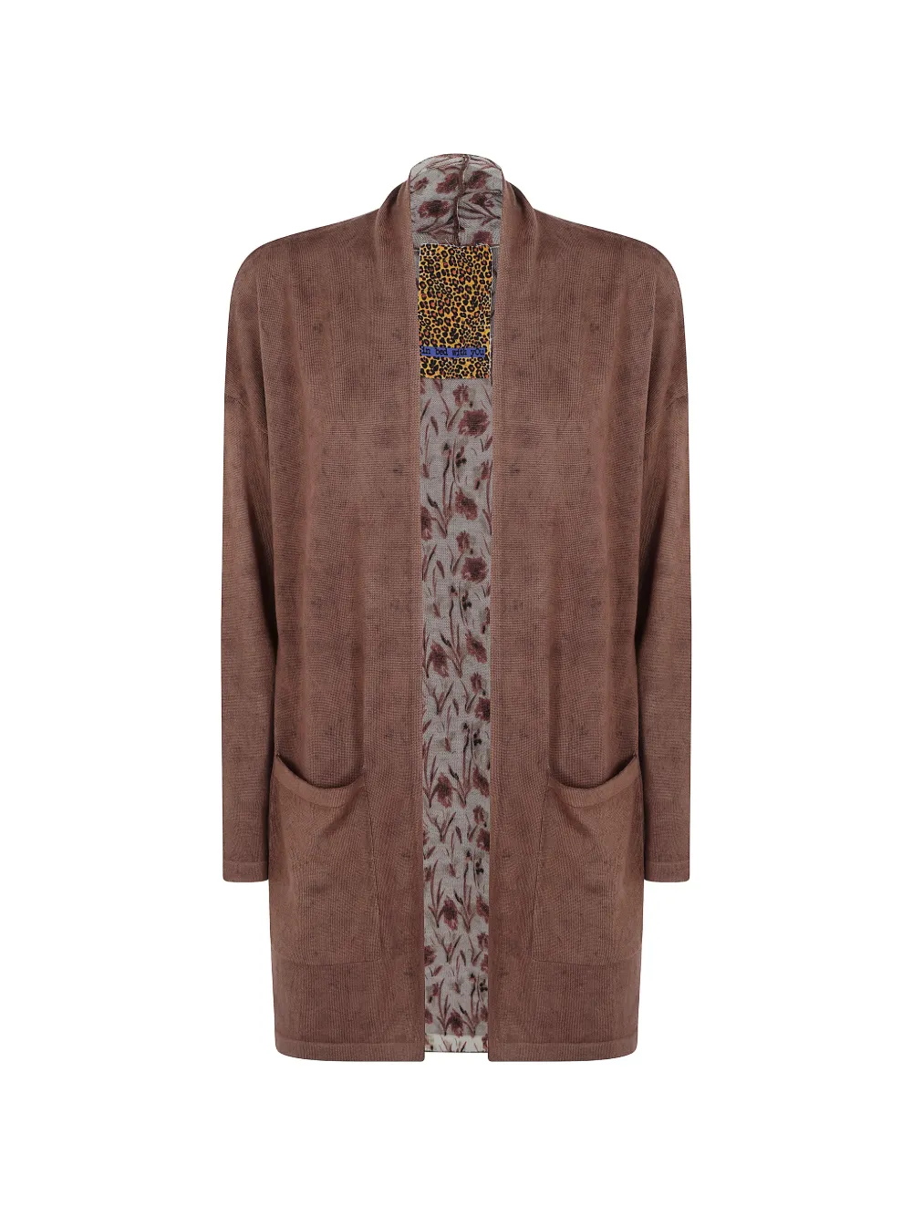 IN BED WITH YOU floral-print open-front cardigan