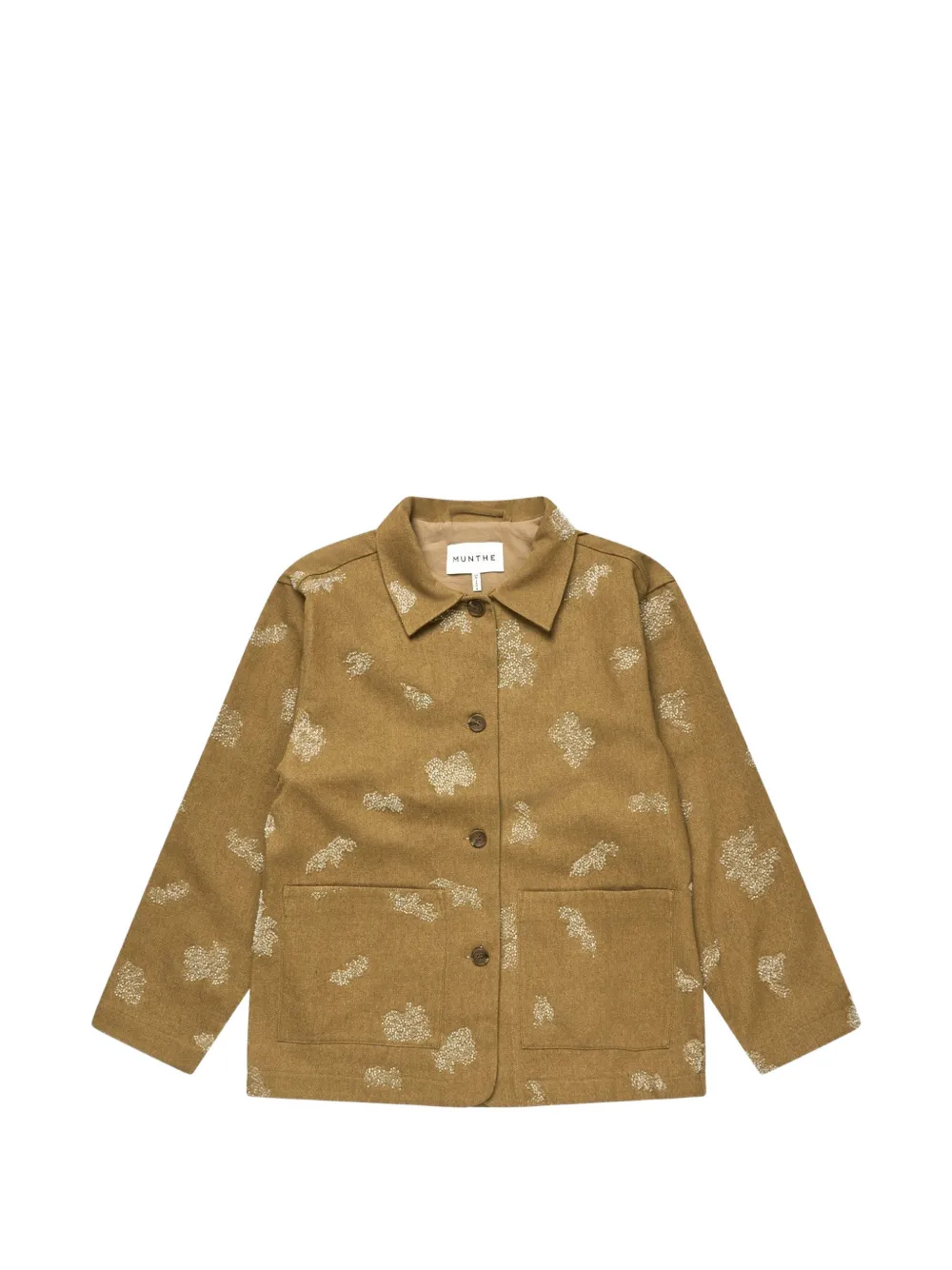 Munthe Vichola Embroidered Jacket In 브라운