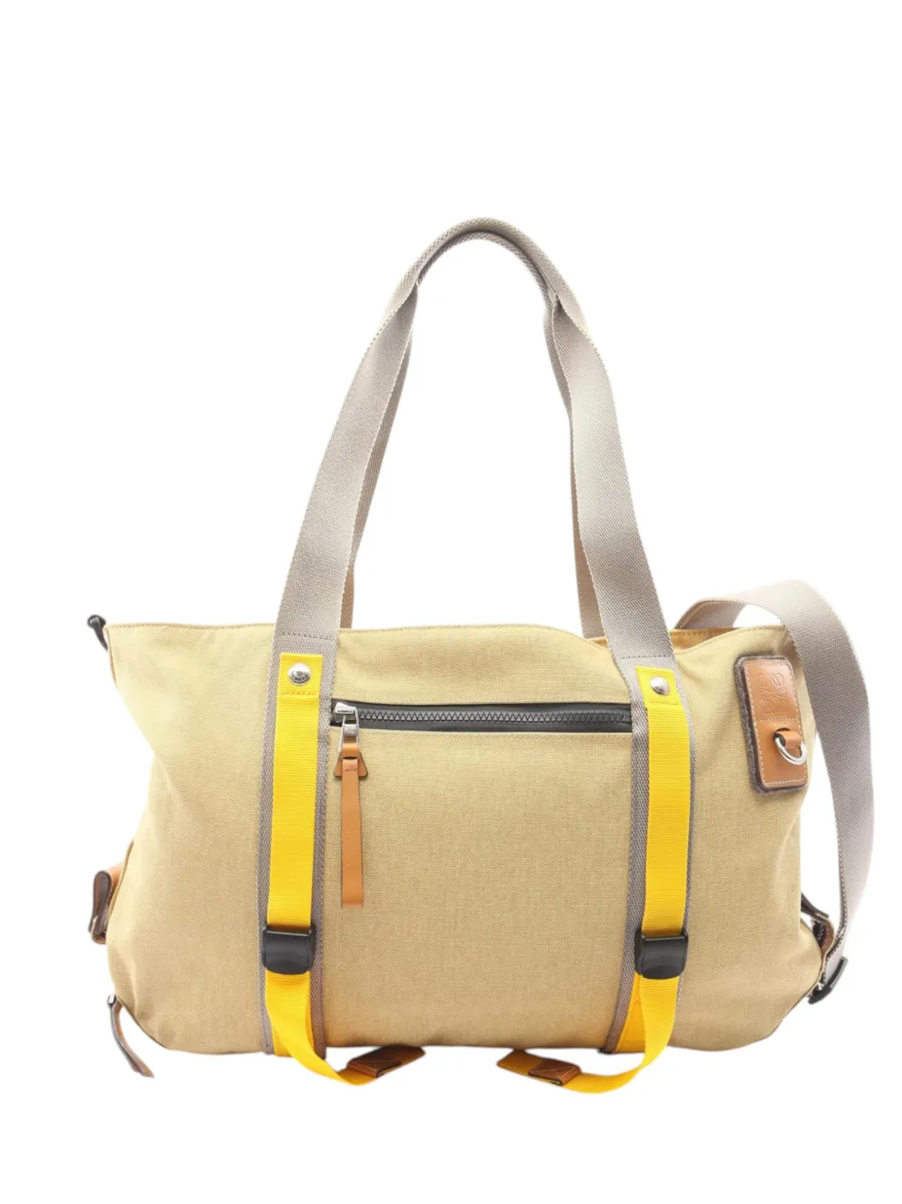 Loewe Pre-Owned 2010-2026 Canvas Eye Nature Tote satchel - Toni neutri