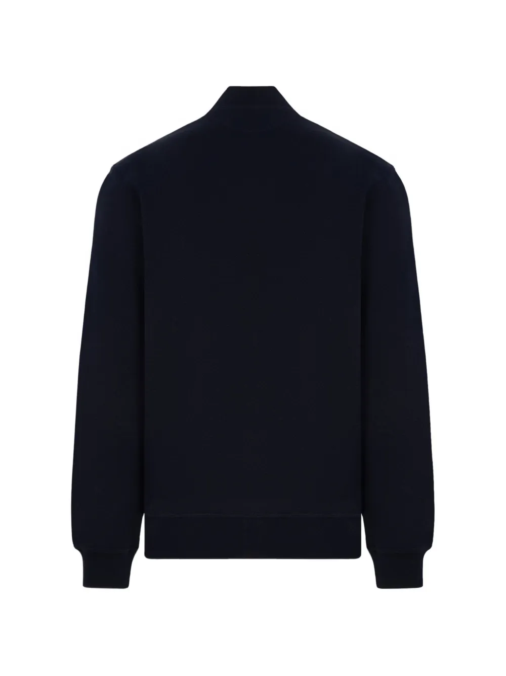 Brunello Cucinelli zip-up knitted sweatshirt Blauw