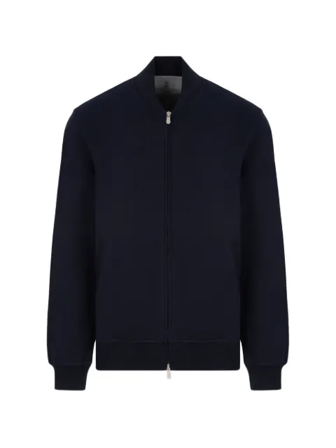 Brunello Cucinelli zip-up knitted sweatshirt