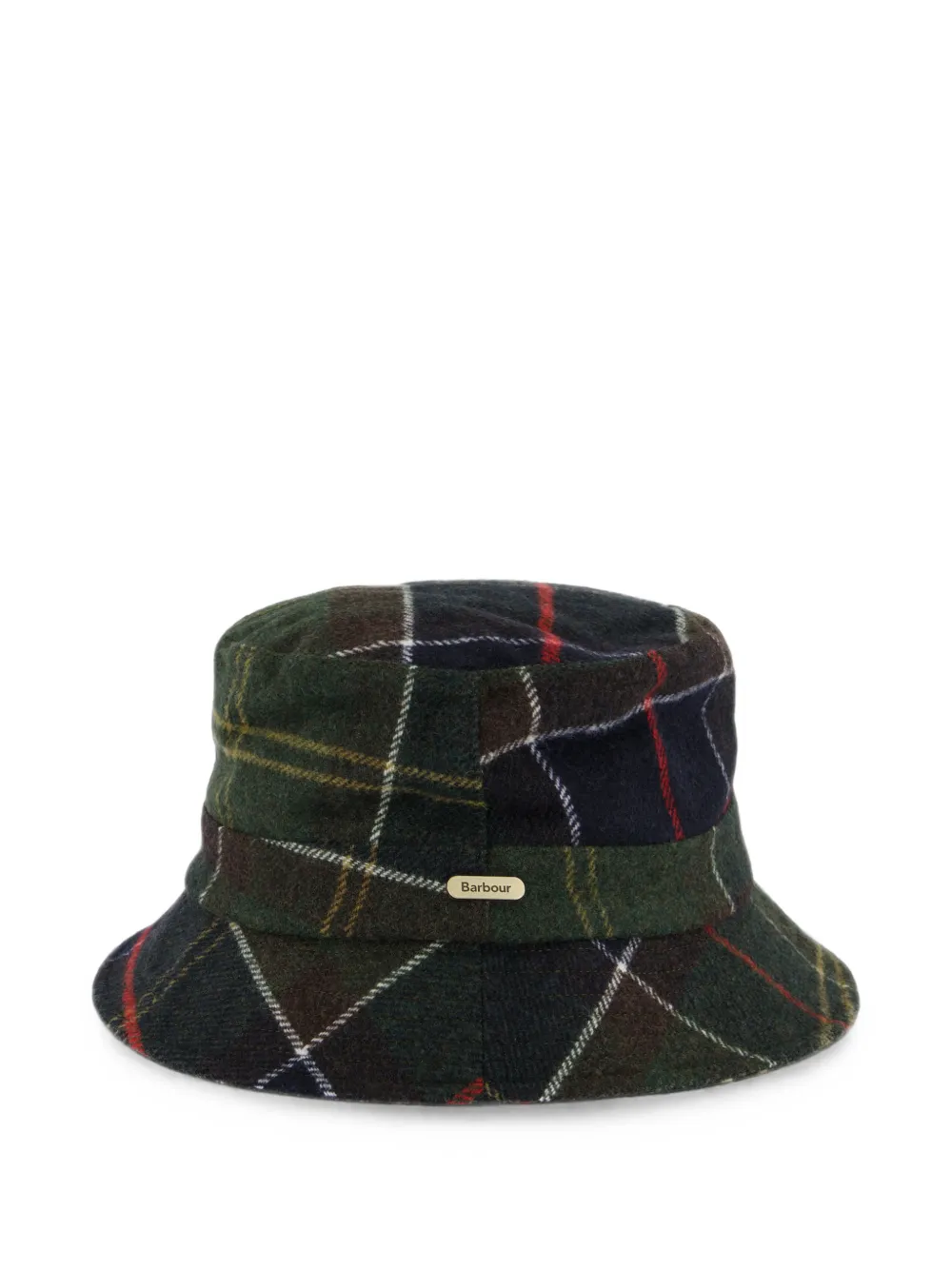 Barbour Heidi Classic Tartan bucket hat - Verde