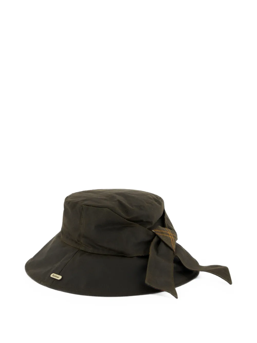 Barbour Brambling vissershoed met strikdetail Groen