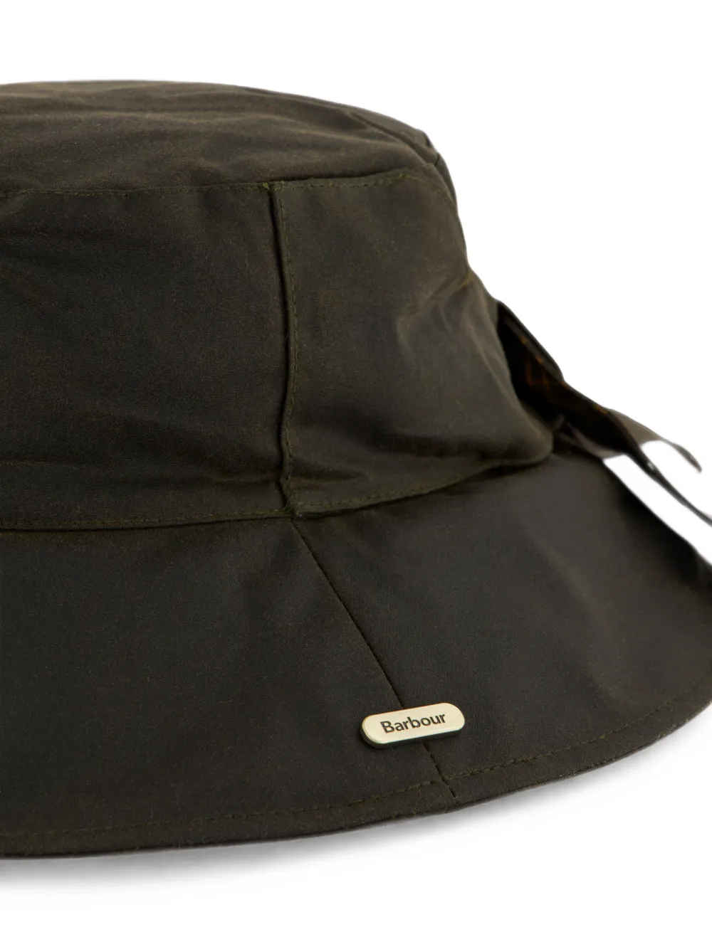 Barbour Brambling vissershoed met strikdetail Groen