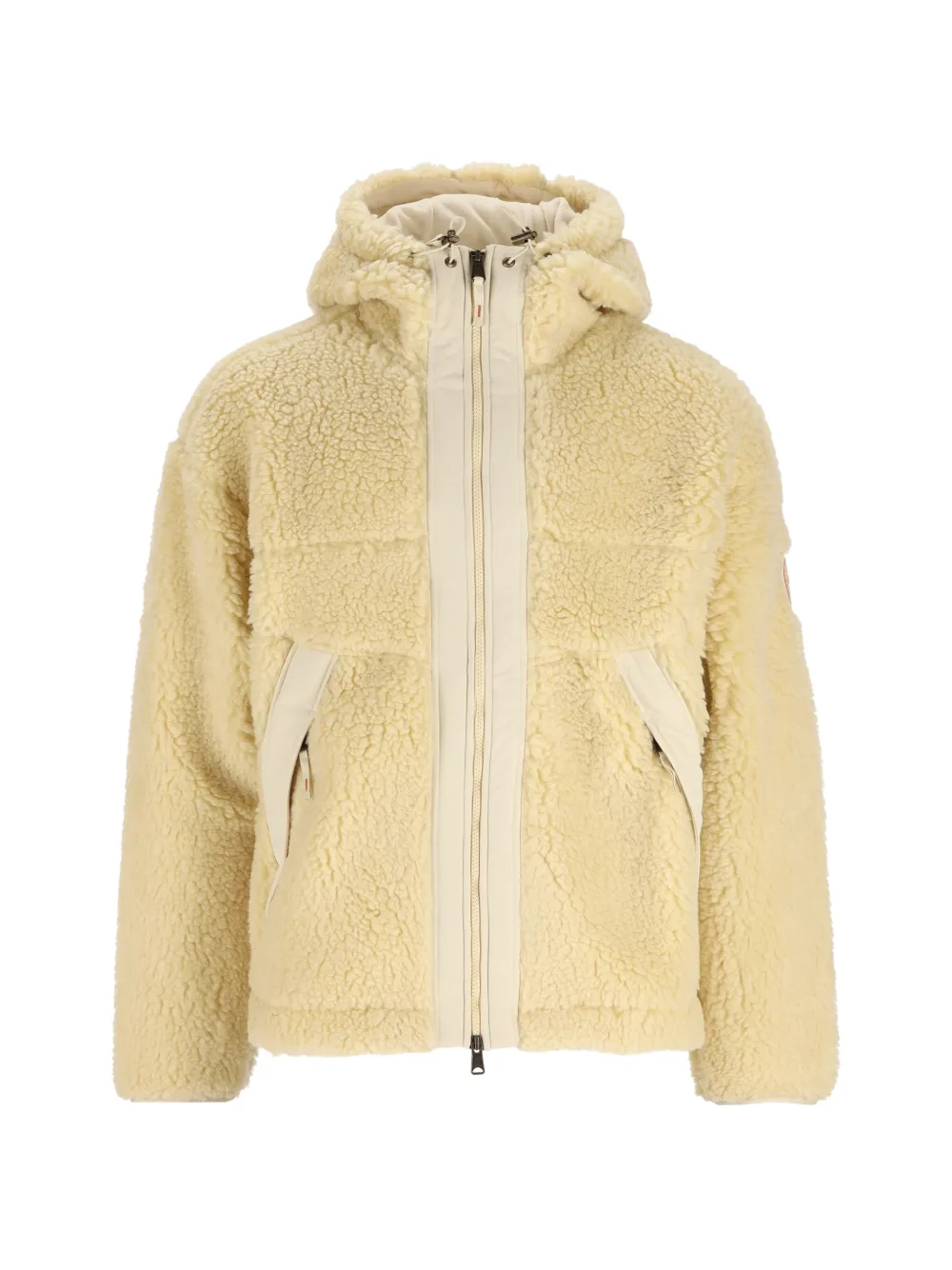 Napapijri Sherpna fleece hoddie - Toni neutri
