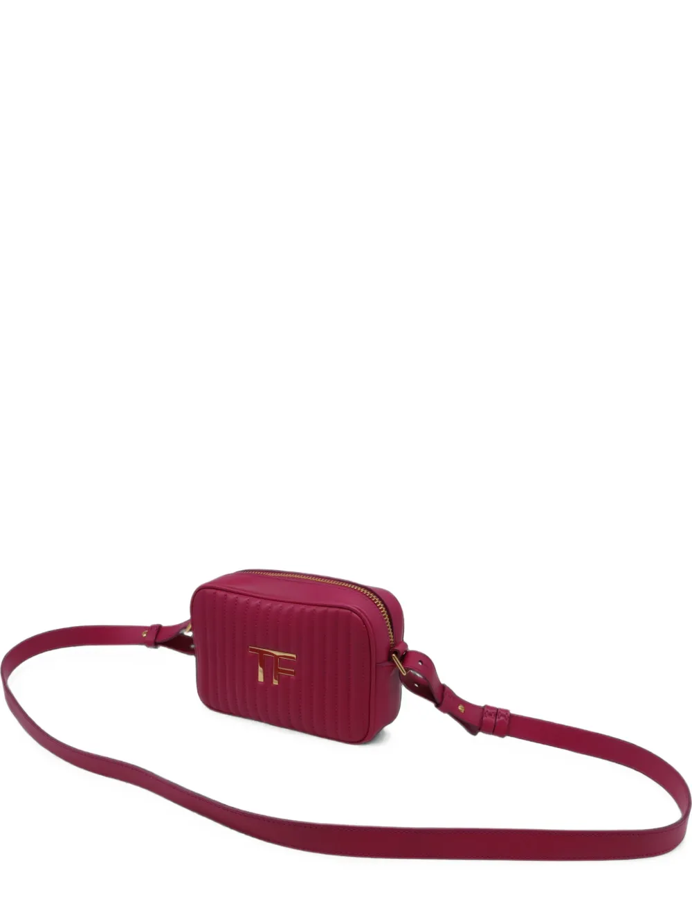 Tom Ford Vintage quilted camera bag - Rosa