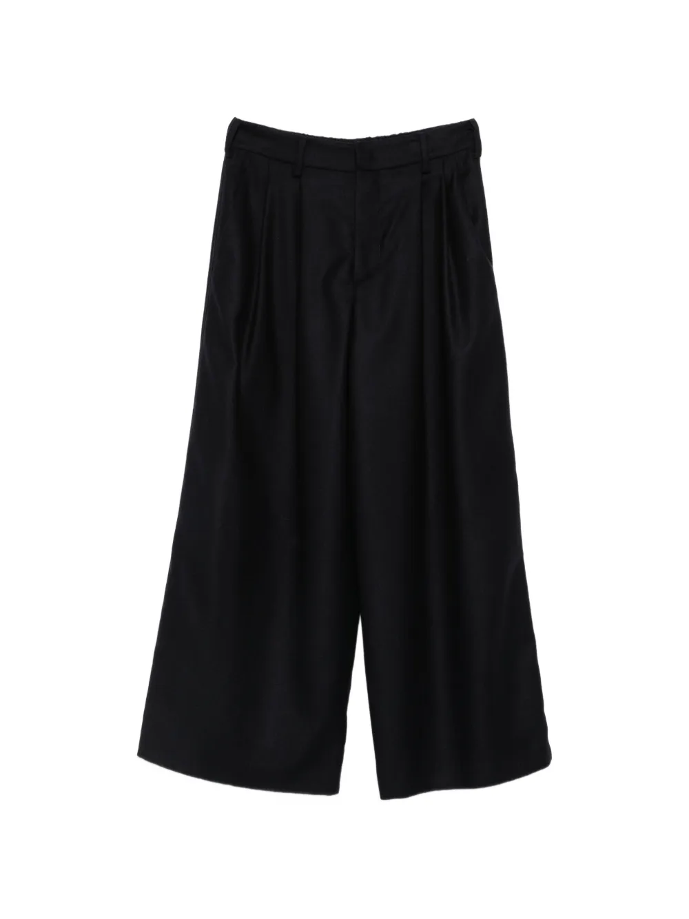 Susanne Bommer Pleated Palazzo Pants In 블루