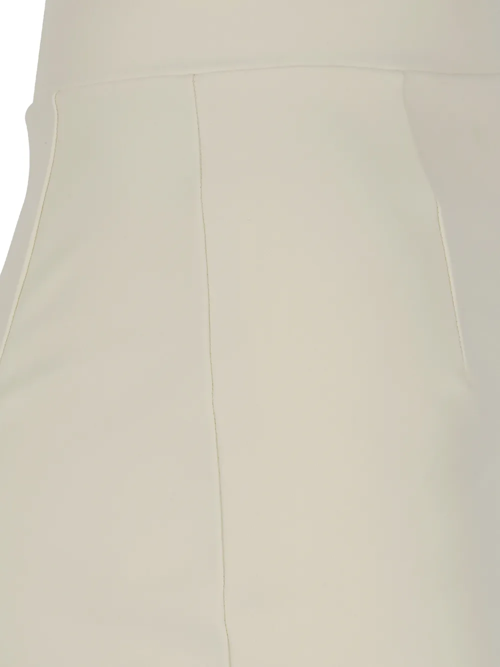 CHIARA BONI La Petite Robe Lumi midi-kokerrok met hoge taille Beige
