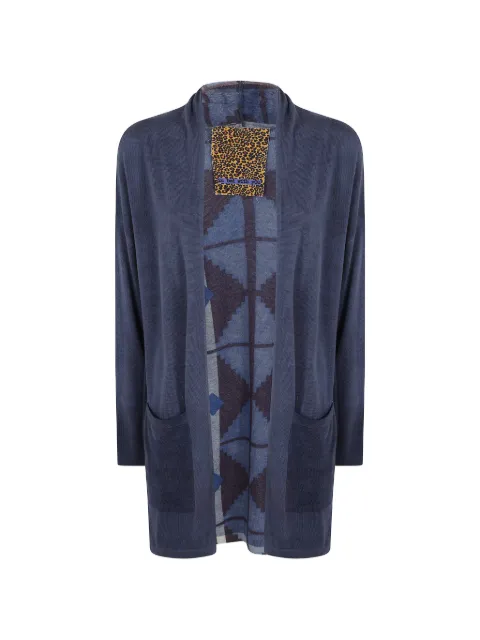 IN BED WITH YOU geometric-print open-front cardigan