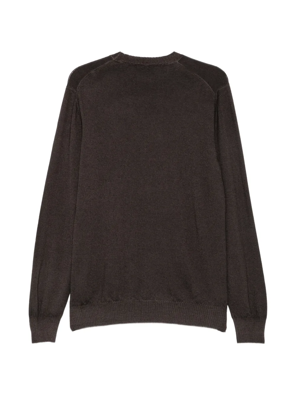 Fay embroidered-logo crew-neck sweater Bruin