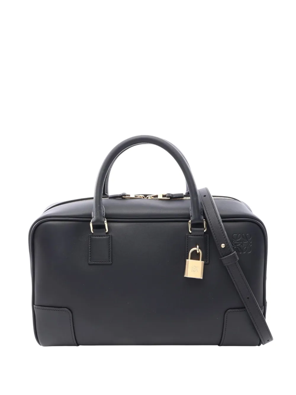 Loewe Pre-Owned 2010-2026 Leather Amazona 28 handbag - Nero